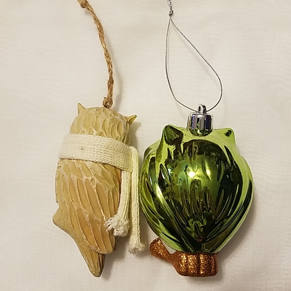 Owl Christmas Ornaments (2) - Picture 2 of 7